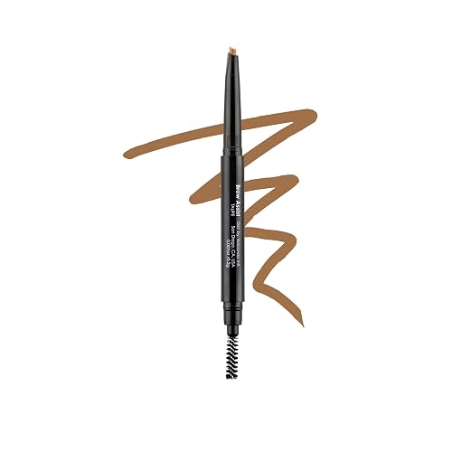 Bodyography Brow Assist - Taupe | Triangular Tip Eyebrow Pencil for Women with Built-In Spoolie | Defines, Fills & Shapes Brows | Mineral-Based