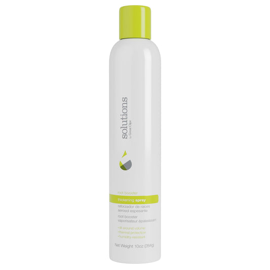 GREAT CLIPS Solutions Root Booster Thickening Spray, 10oz | Protects Against Humidity & Heat Damage | Adds Volume, Body & Lift | For Fine to Medium