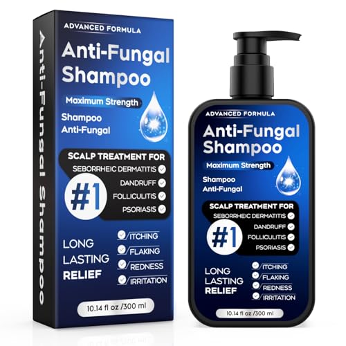 oely Antifungal Shampoo for Seborrheic Dermatitis, Folliculitis & Scalp Psoriasis, Anti-Dandruff Shampoo for Men & Women, Relieves Scalp Itching Beauty and Personal Care oely Default Title