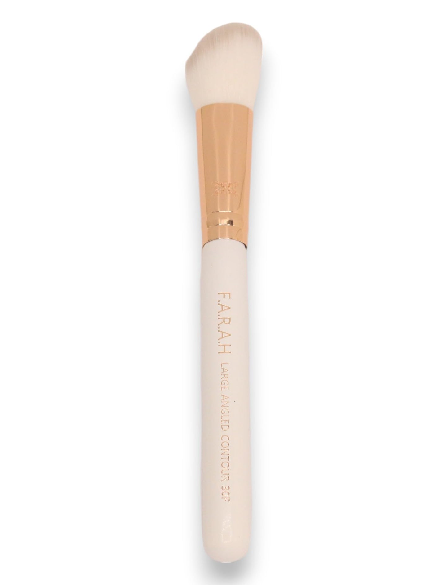 F.A.R.A.H Professional Pro Precision Luxurious Blender Brush 30F - Premium Makeup Brushes (White)