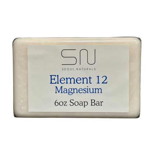 Seoul Naturals Element 12 Magnesium Soap with Lavender and Chamomile, k beauty, 6 oz Beauty & Personal Care Seoul Naturals