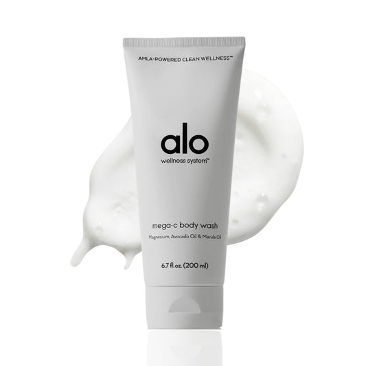 Alo Mega-C Body Wash | Nourishing Formula Made with Aloe, Vitamin E & Marula Oil | Infused with Magnesium | Citrus Scent | 6.7 fl. Oz Beauty & Personal Care Alo
