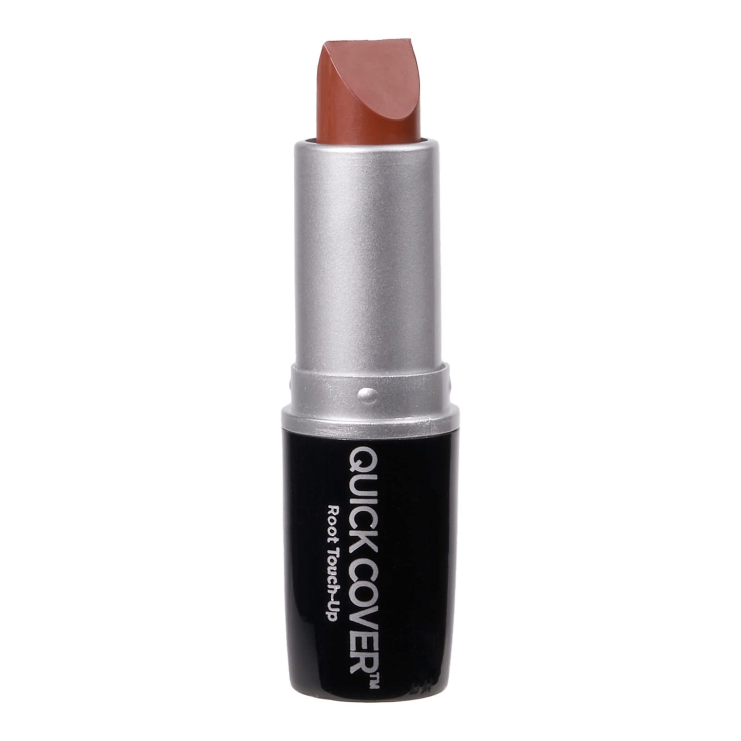 RED by Kiss Quick Cover Root Touch Up Stick, Water-Resistant Temporary Gray Hair Concealer with Brush for Roots and Beard, Long-Lasting Coverage, Easy