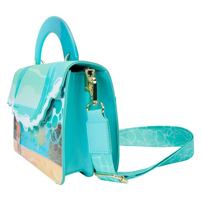 Loungefly Disney Moana Ocean Waves Crossbody Bag