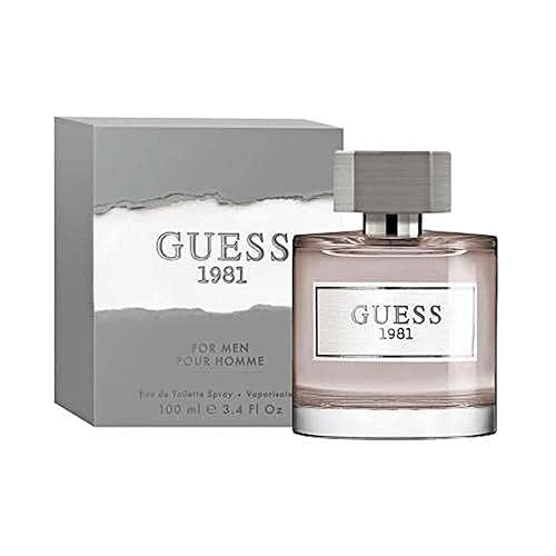 Guess Fragrance 1981 Eau De Toilette for Men, 3.4 Fluid Ounce