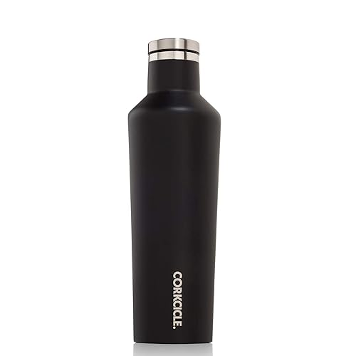 Corkcicle Canteen - Water Bottle and Thermos - Keeps Beverages Cold for Over 25, Hot for Over 12 Hours - Triple Insulated with Shatterproof Stainless