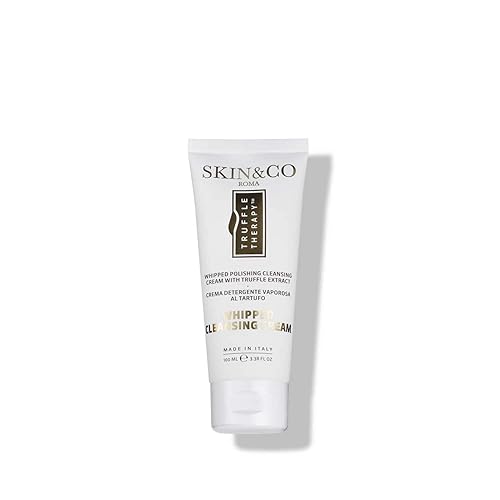SKIN&CO Truffle Therapy Whipped Cleansing Cream, Whipped Polishing Cleansing Cream with Truffle Extract, Vegan, BPA Free, GMO Free, Gluten Free