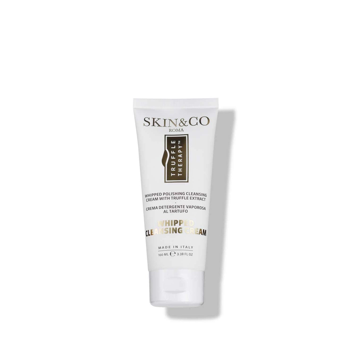 SKIN&CO Truffle Therapy Whipped Cleansing Cream, Whipped Polishing Cleansing Cream with Truffle Extract, Vegan, BPA Free, GMO Free, Gluten Free