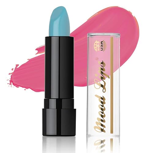 Mood Lips Color Changing Lipstick | Long Lasting Lip Stain Effect | 12 Hour Wear | Magic pH Tint | Aloe Vera Hydrating & Moisturizing | Made in USA |
