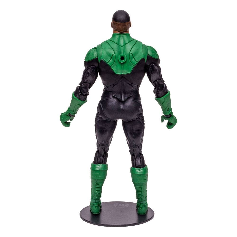 McFarlane Toys DC Multiverse Green Lantern John Stewart Endless Winter 7" Action Figure with Build-A Frost King Piece and Accessories