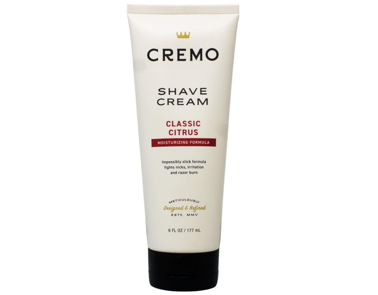 Cremo Classic Citrus Shave Cream 6 oz (Pack of 8)