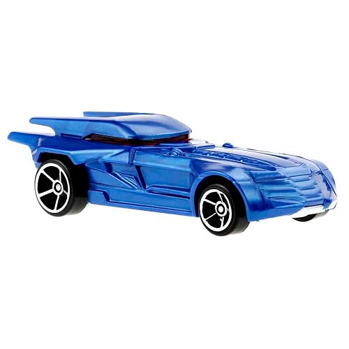 Hot Wheels - Batmobile 1:64 Scale Diecast Car - Blue - DC Batman Series