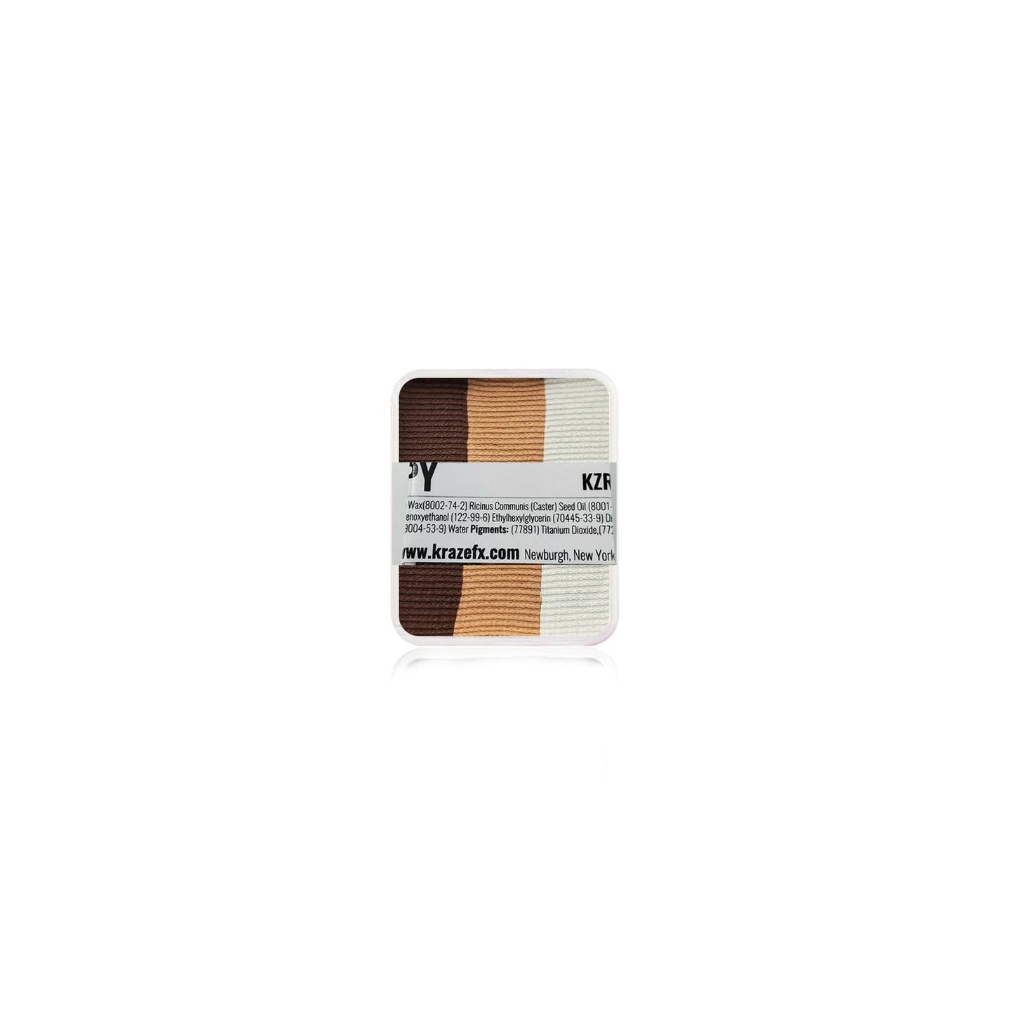 Kraze FX Face Paint Palette Refill - Puppy Face Paint (6 gm) - Hypoallergenic, Non-Toxic, Water Activated Professional Face & Body Painting Makeup