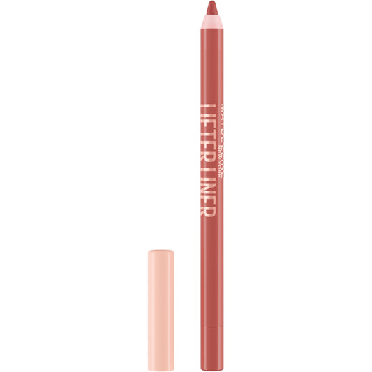 MAYBELLINE Lifter Liner Lip Liner Makeup, Lip Pencil with Hyaluronic Acid For A Fuller, Lifted Make Up Look, Maybe It's..., 1 Count