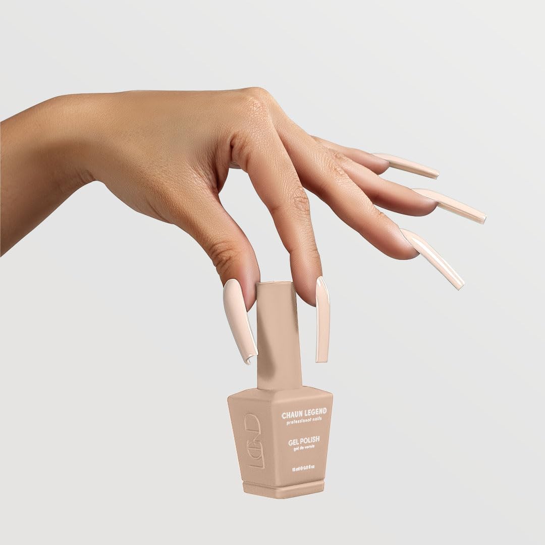 Chaun Legend UV Gel Nail Polish, 0.5 Ounce Long Lasting Salon Quality, Bubble Free Professional Manicures, Quick Dry High Shine, Always & Forever Beauty & Personal Care Chaun Legend Professional Nails