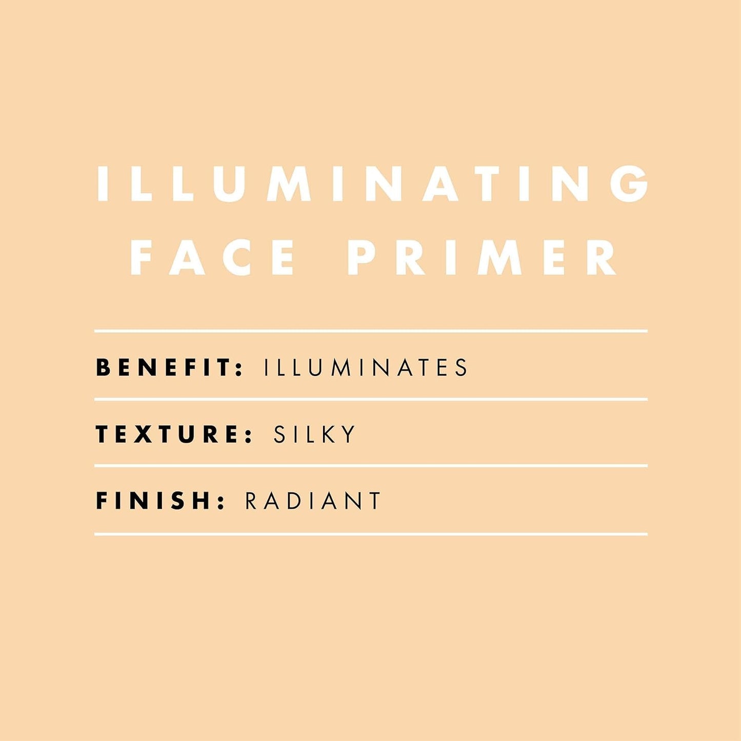 e.l.f. Cosmetics Illuminating Face Primer, Use as a Base for Your Makeup, Leaves Skin Glowing, 0.47 fl. oz.
