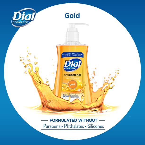 Liquid Dial Antimicrobial Liquid Soap, 7.5 oz Pump Bottle