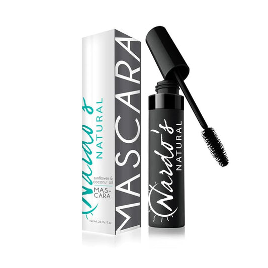Nardo's Natural Black Mascara .25 Oz for Eye Makeup, Lash Voluminous, Long Lasting, Non-Clumping, Paraben Free, Vegan Formula (Pack of 1)