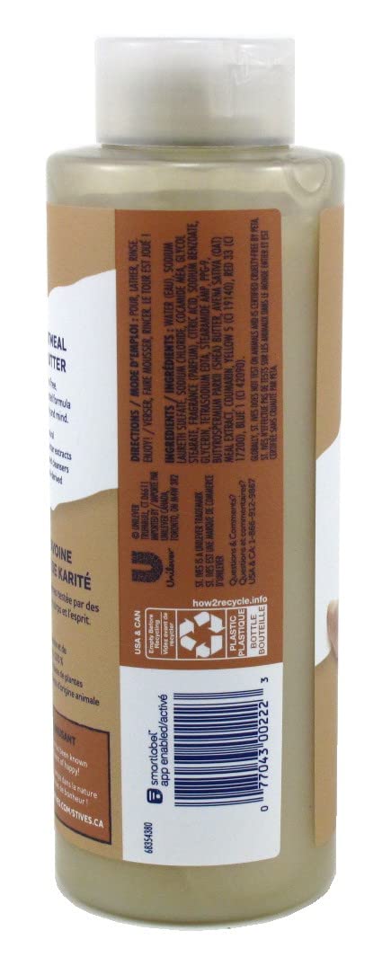 St Ives Body Wash 16 Ounce Oatmeal and Shea Butter (473ml) (Pack of 3)