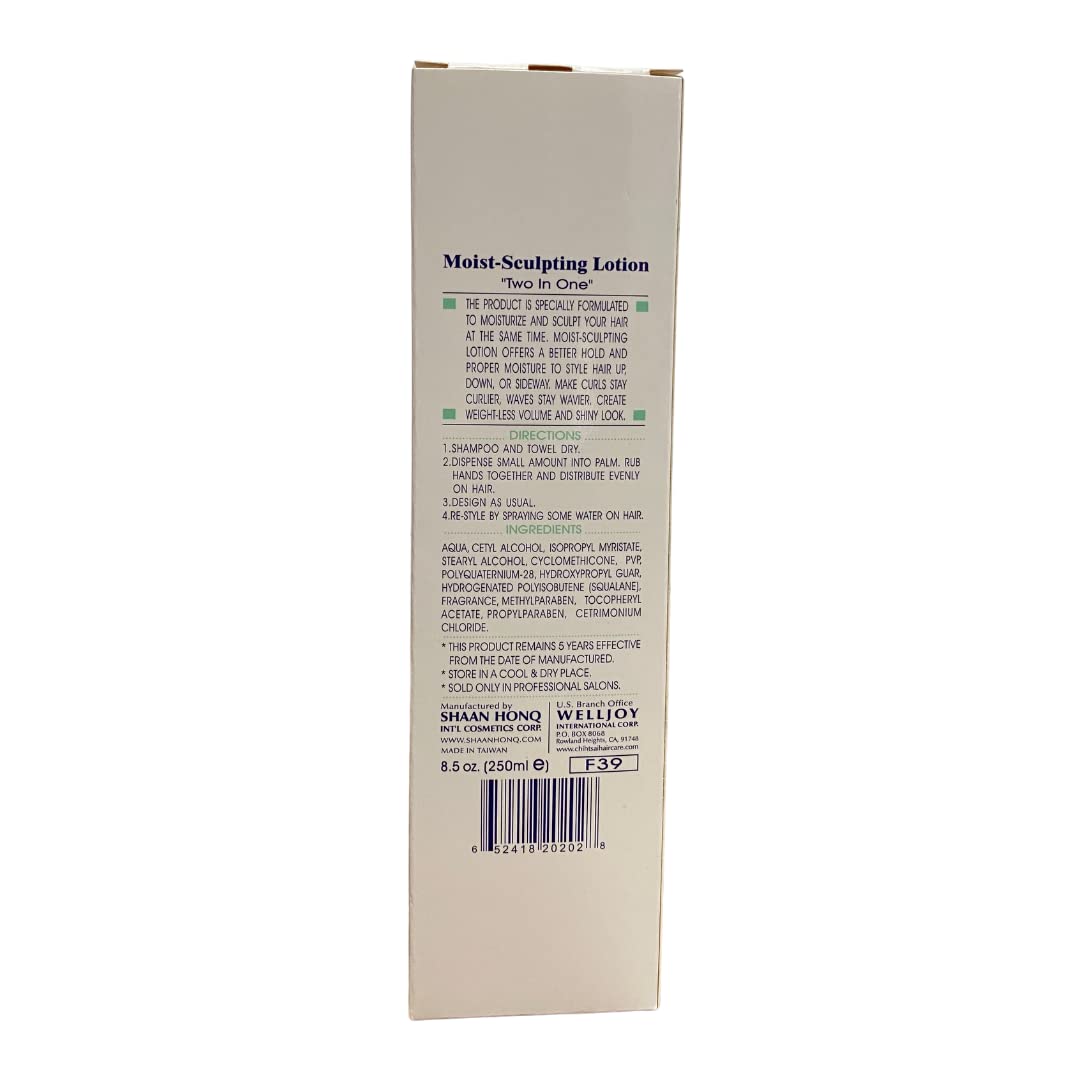 Chihtsai No.14 Moist-Sculpting Lotion "Two in One" (8.5oz/250ml) - Wet And Sculpt Your Hair At The Same Time