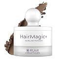 Rumi Cosmetiques HairMagic+ Root Touch Up Powder for Mature Women - Instant Gray Hair Coverage & Hairline Filler - Water-Resistant, Natural Finish