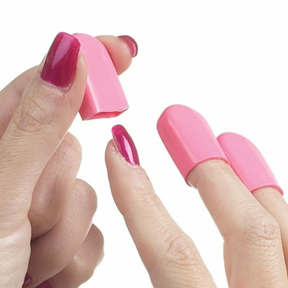 NAIL SAVERS Individual Bag (Contains 10 Finger Tips) protect nails from Tanning Beds / UV Rays Beauty & Personal Care Nail Savers