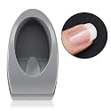 2 Colors French Dip Nail Container Smile Line Maker French Nail Art Manicure Tools(Gray) Beauty & Personal Care Brrnoo