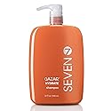 SEVEN Hair Care Gazar Hydrate Shampoo for Women & Men, Sulfate & Paraben Free, Cruelty Free with Pro Vitamin B5, Sugarcane + Moisturizing Cactus