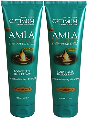 Optimum Amla Legend Body Fill Hair Cream Conditioning 8.5oz Tube (2 Pack)