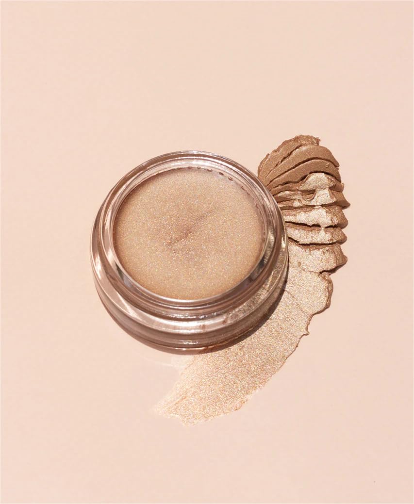 Ere Perez - Natural Vanilla Highlighter Balm | Creamy, Dewy Finish, Easy To Blend, Sensitive Skin Safe | Vitamin E | Vegan, Cruelty-Free, Clean Beauty