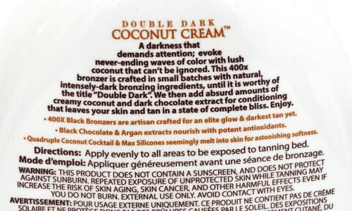 Black Chocolate Double Dark Coconut Cream 400X 13.5oz