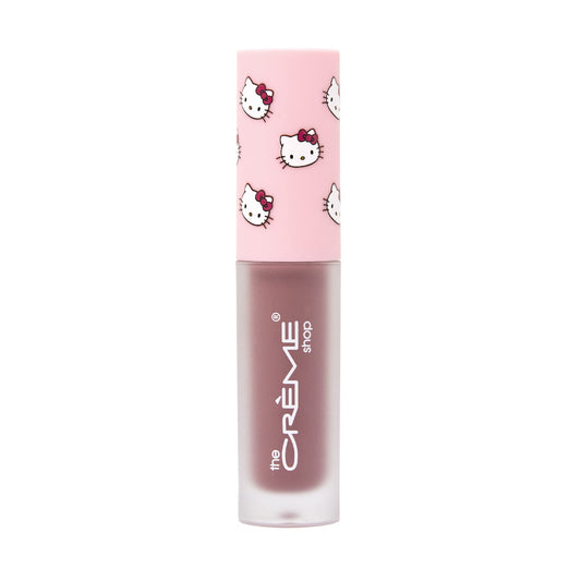 The Crème Shop x Hello Kitty | Kawaii Kiss Moisturizing Lip Oil - Strawberry | Ultra Hydrating Lip Moisturizer | Cool-Toned Mauve Pink Tinted Lip