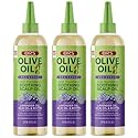 ORS Olive Oil Braidzone Soothing Scalp Oil with Lavender, Acai & Biotin for Nourishment 4.3 oz (Pack of 3)