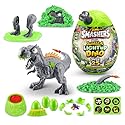 Smashers Mega Jurassic Light Up Dino Egg (T-Rex) by ZURU Collectible Egg with Over 25 Surprises, Volcano Slime, Fossil Toy, Dinosaur Toys, T-Rex Toy…