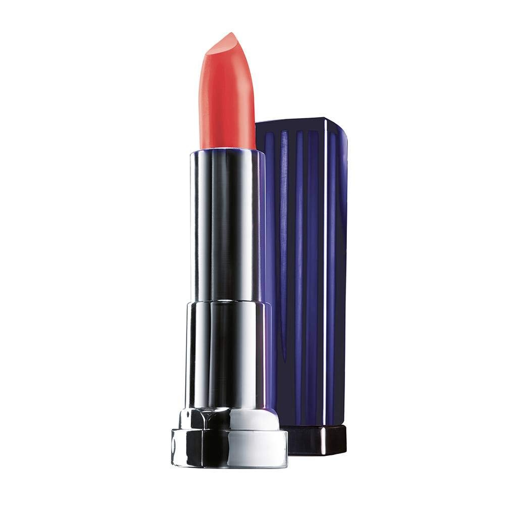 MAYBELLINE New York Color Sensational Orange Lipstick Matte Lipstick, Orange Danger, 0.15 oz, 1 Count