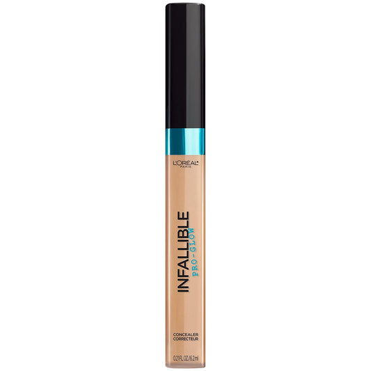 L’Oreal ParisPack of 2 Paris Infallible Pro-Glow Concealer, Creme Cafe # 07