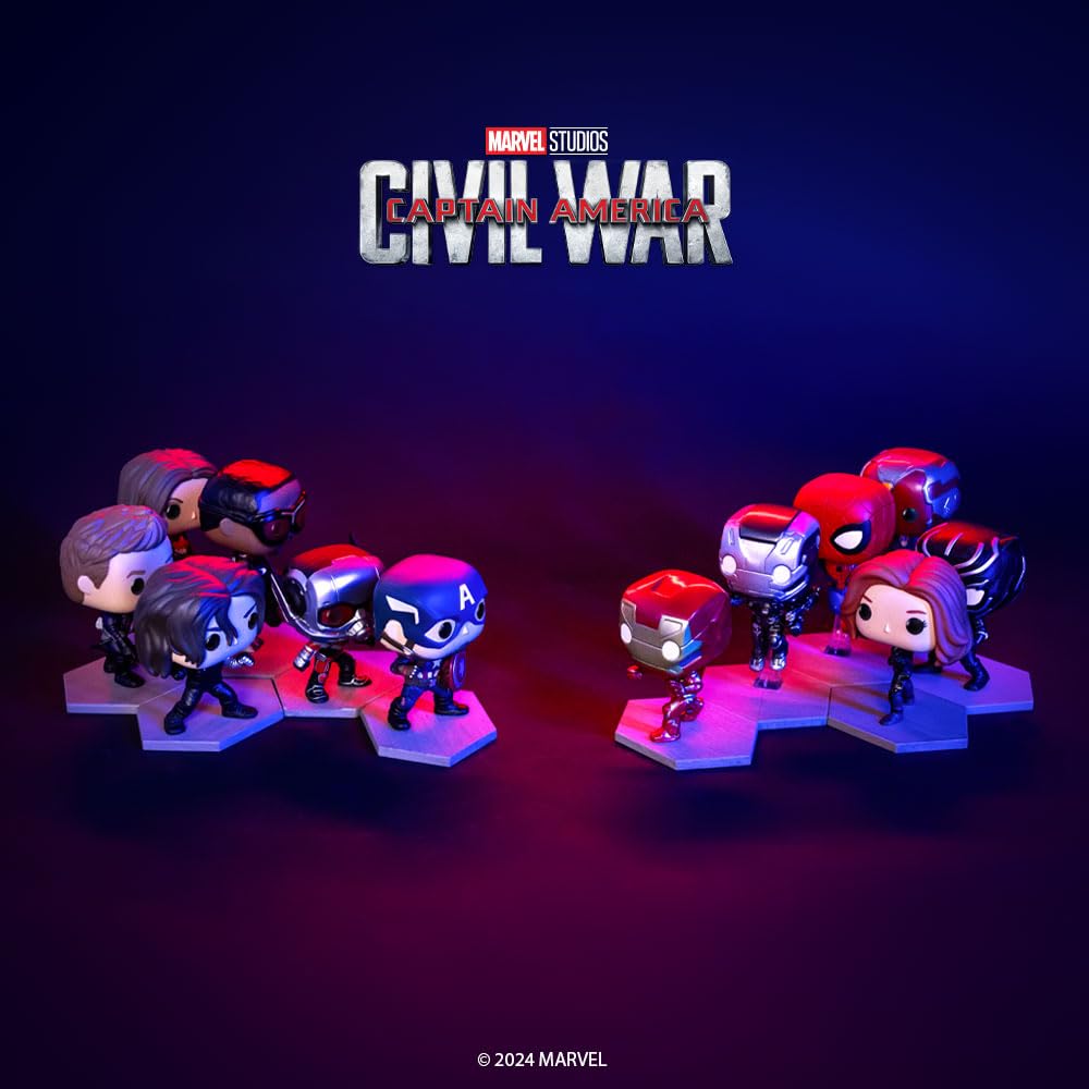 Funko Pop! Marvel: Captain America: Civil War Build A Scene - Black Panther, Amazon Exclusive, Figure 3 of 12