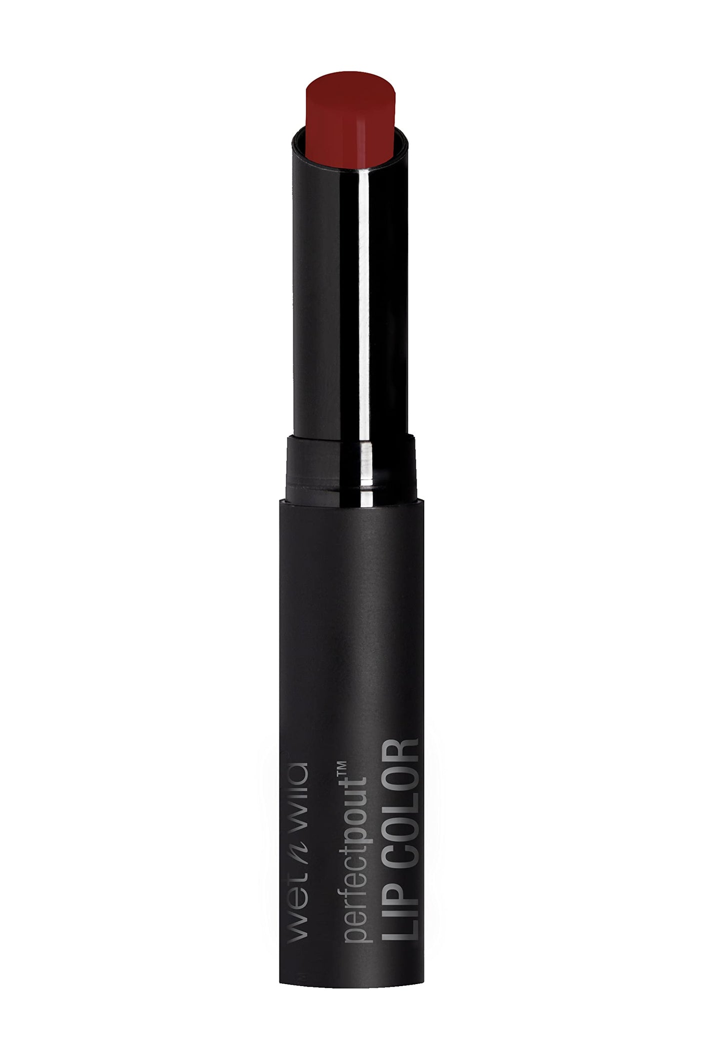 Wet n Wild Perfect Pout Lipstick, Red Club Brat, Vegan | Gluten-Free | Cruelty-Free | Lip Color, Lip Color