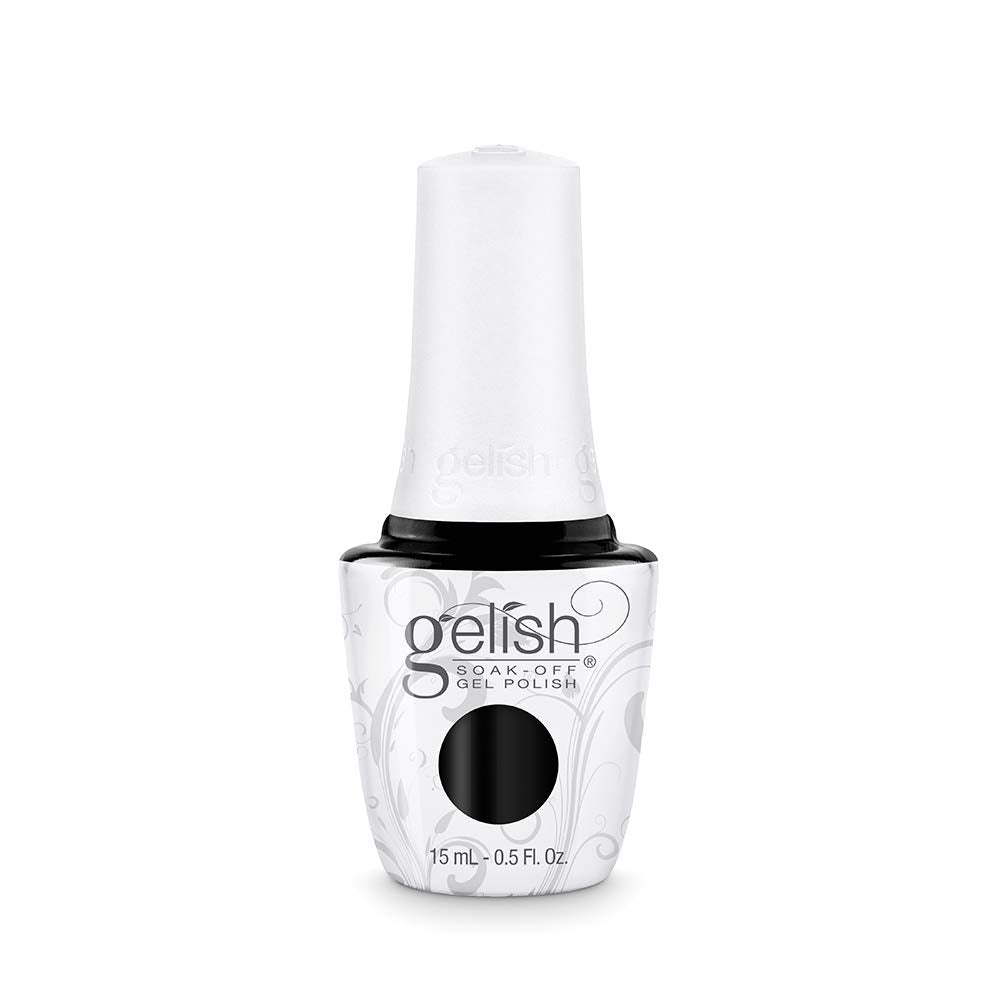 Gelish TPO-Free Soak-Off Gel Nail Polish - Black Shadow, 9 mL Beauty & Personal Care Gelish