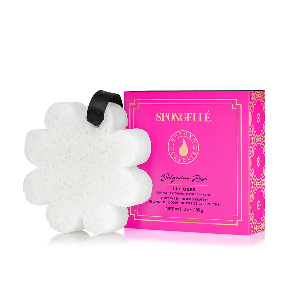 SPONGELLÉ Spongelle Flower Boxed Bulgarian Rose, 0.085 kg