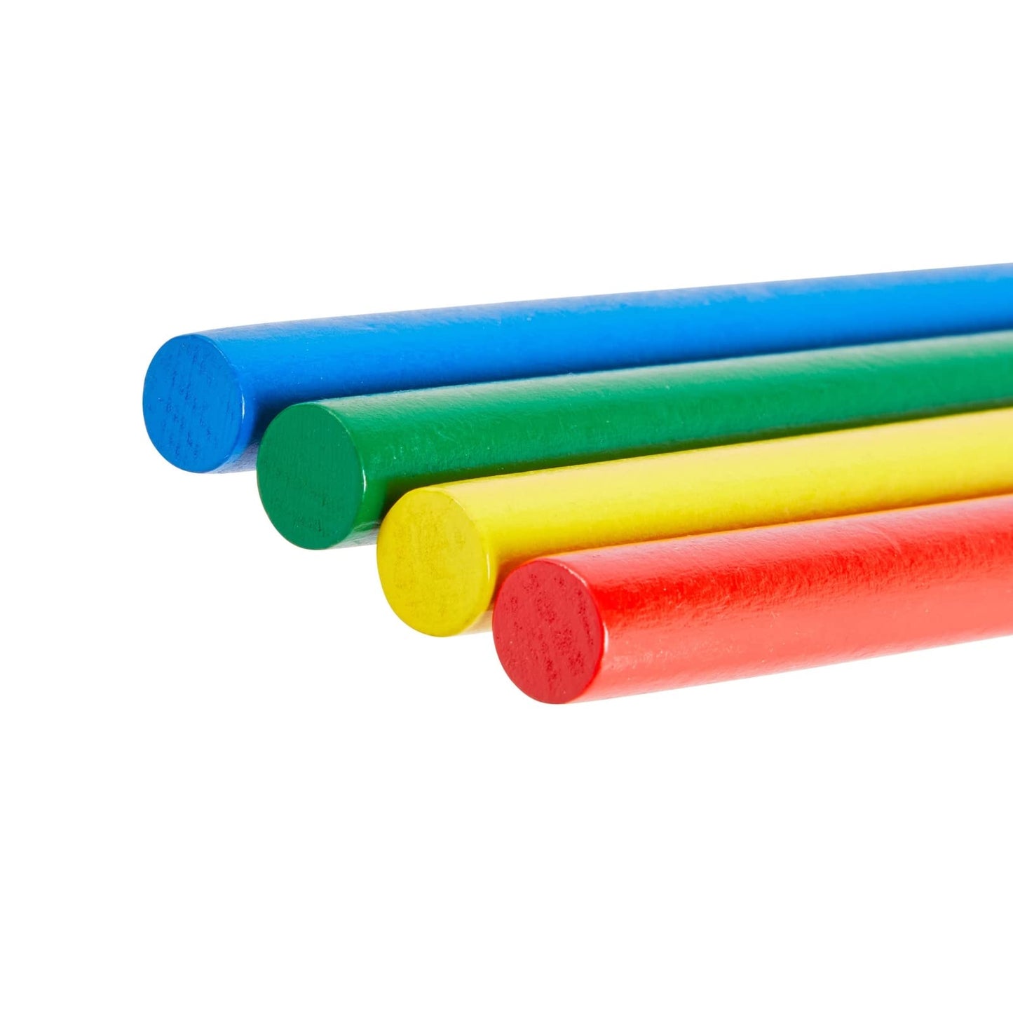 24 Pack Rhythm Sticks for Kids, 8 inches Wooden Lummi Stick Music Toys, Classroom Preschool Percussion Musical Instruments, 4 Colors