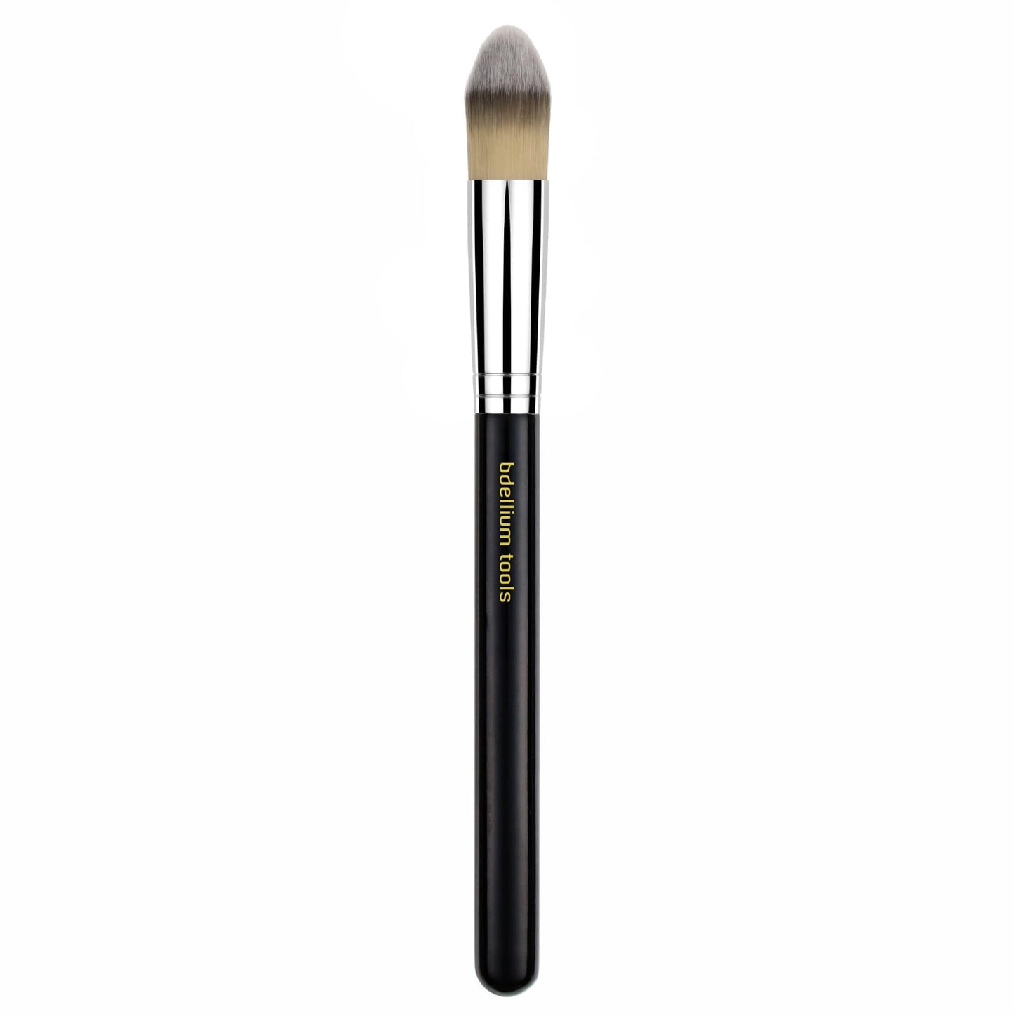 Bdellium Tools Professional Makeup Brush - Maestro Series 949 Pointed Foundation - With Soft Synthetic Fibers, For Foundation & Concealing (Black