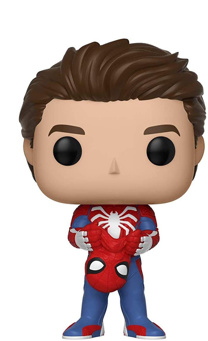 Funko Pop Marvel Games: Spider-Man Video Game - Unmasked ,Collectible Figure, Multicolor, Standard
