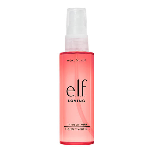 e.l.f. Loving Facial Oil Mist, Essential Oil-infused Facial Mist, Enhances A Relaxed Mind & Loving Mood, Refreshing, Vegan & Cruelty-Free, 2.02 Fl Oz
