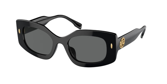 Tory Burch Sunglasses TY 7202 U 170973 Black/Dark Grey Polyamide Standard, 50/19/145