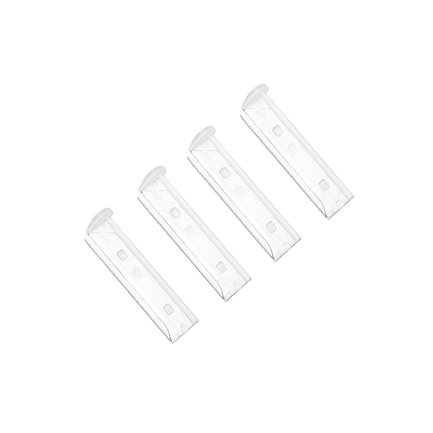 Tweezerman Facial Razor Replacement Blades, 4 Count (Pack of 1)