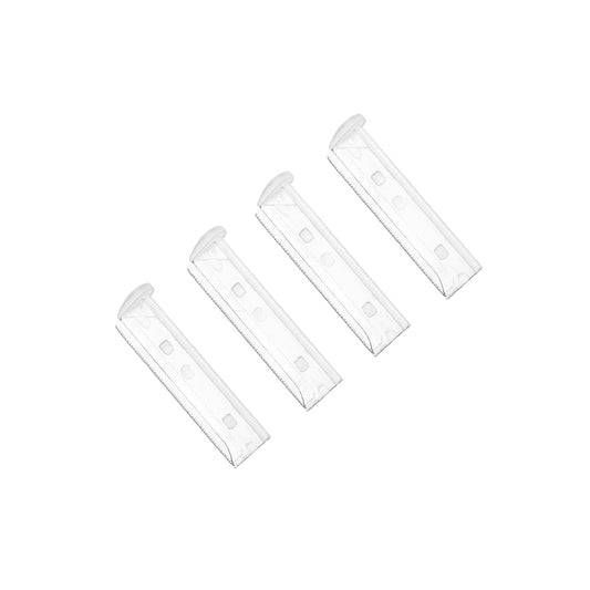 Tweezerman Facial Razor Replacement Blades, 4 Count (Pack of 1)
