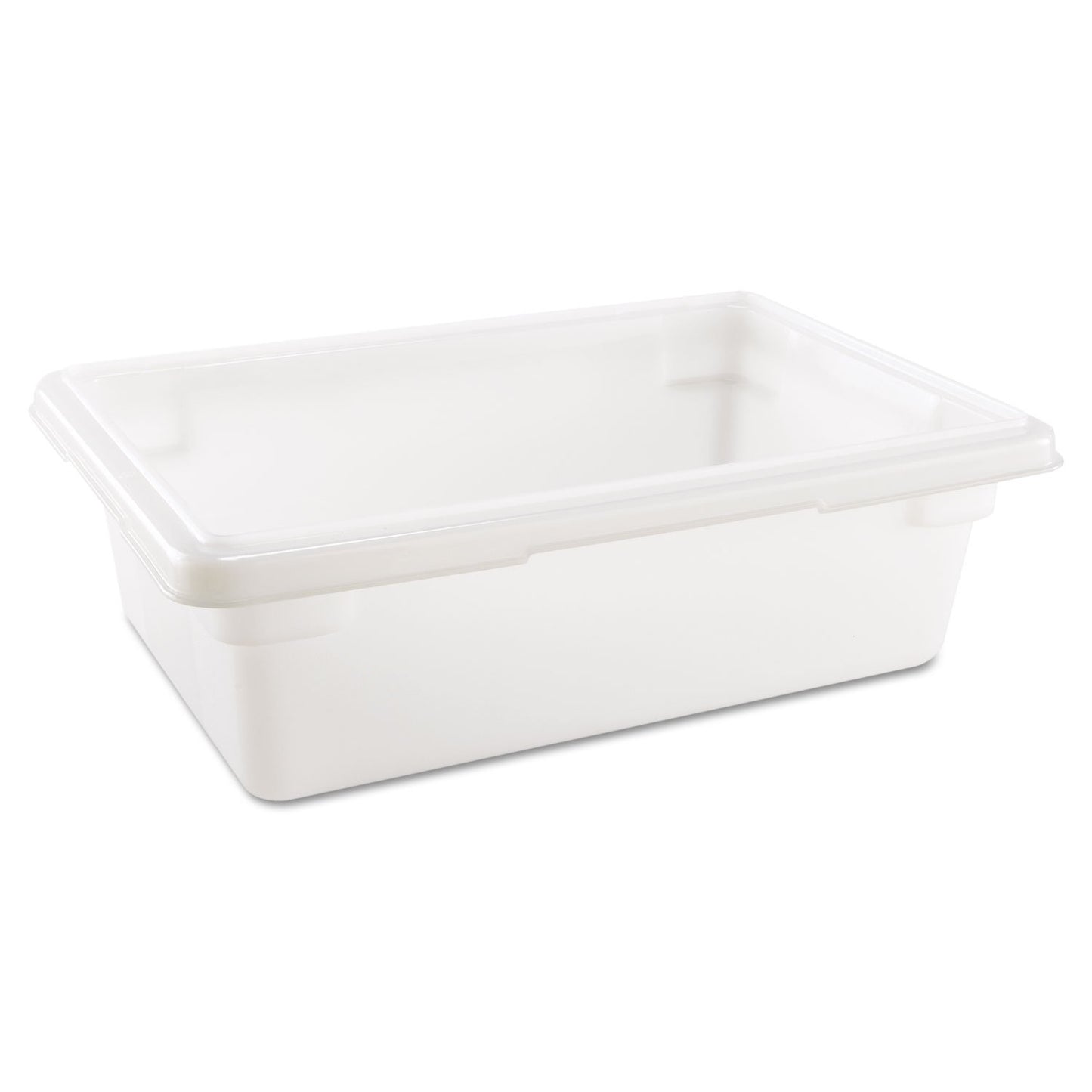 Rubbermaid Commercial Products Food Storage Box, 3.5 Gallon Capacity, White, for Restaurant/Kitchen/Cafeteria