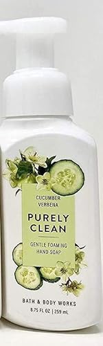 Bath and Body Works Gentle Foaming Hand Soap, 8.75 fl. oz., Cucumber Verbena Purely Clean