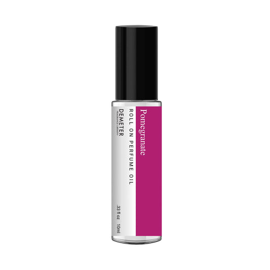 DEMETER Pomegranate Roll on Perfume Oil, 0.33 Oz, Long-Lasting Beauty & Personal Care DEMETER